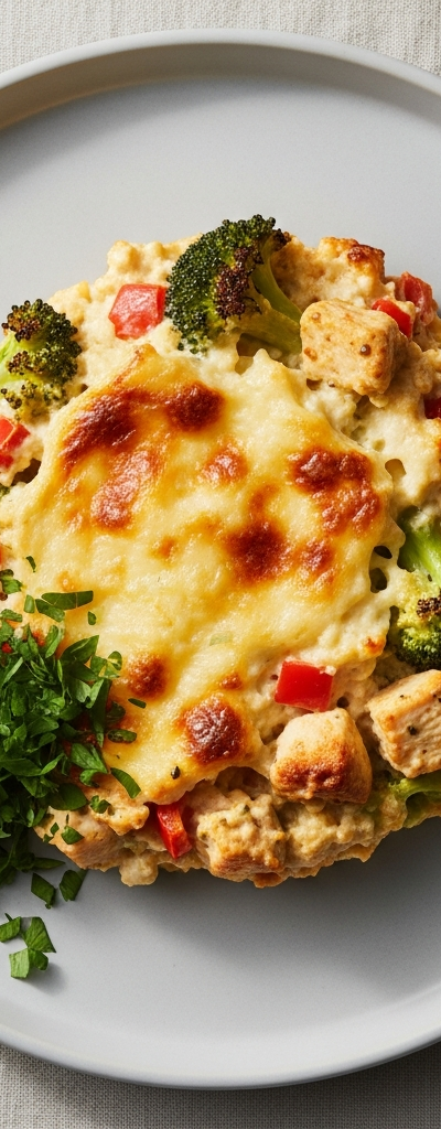 Cottage Cheese and Chicken Casserole