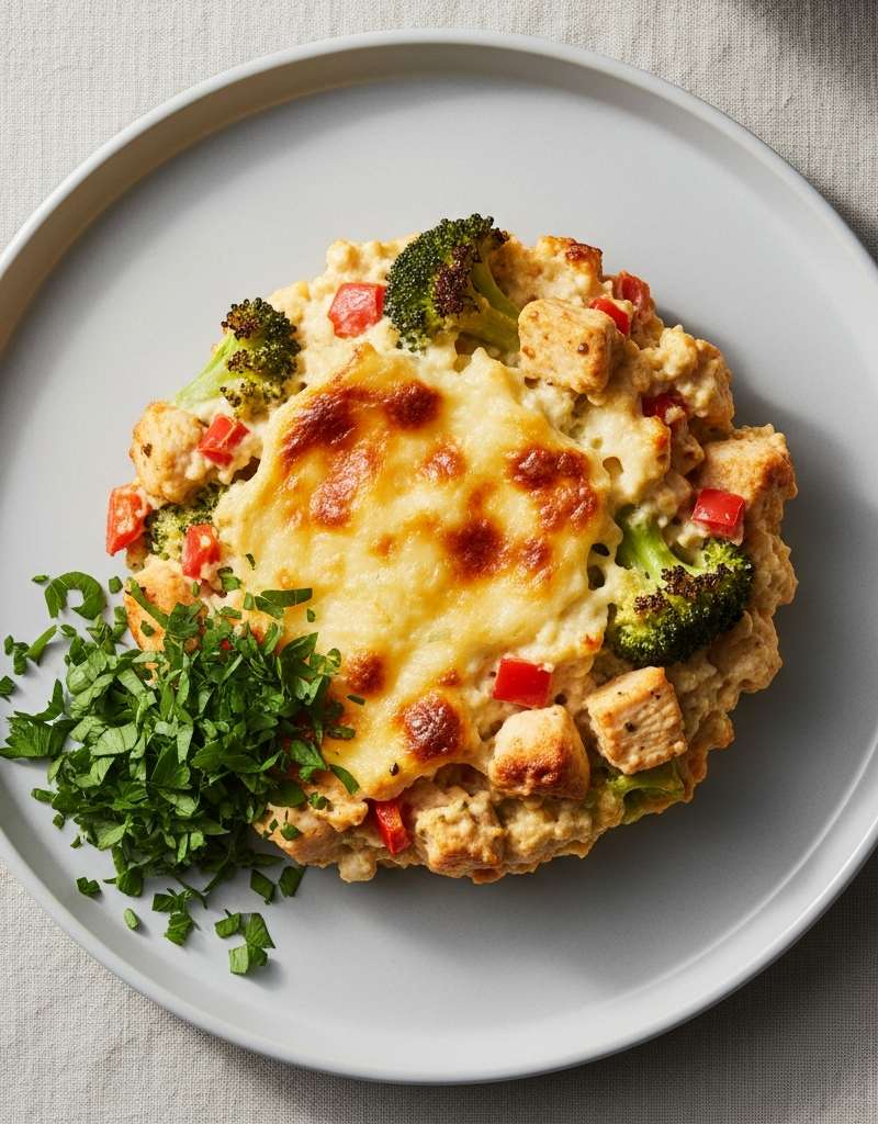 Cottage Cheese and Chicken Casserole