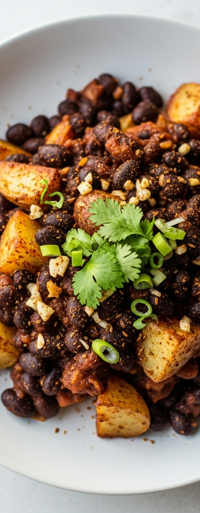 Black Bean and Potato Skillet