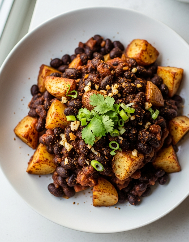 Black Bean and Potato Skillet