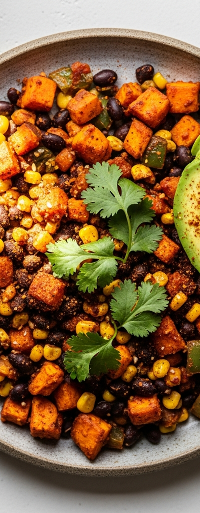 Vegan Sweet Potato Breakfast Skillet