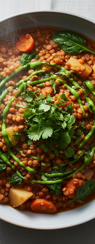 Hearty Lentil Vegetable Stew