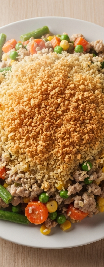 Ground Turkey and Vegetable Casserole
