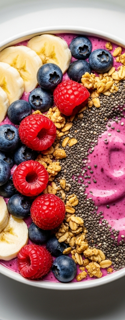 Berry Banana Smoothie Bowl