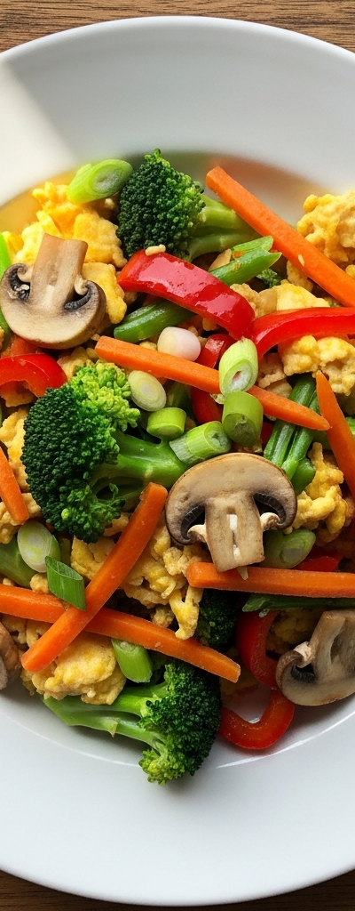 Egg and Vegetable Stir-Fry