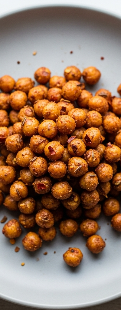 Crunchy Spiced Chickpea Snack