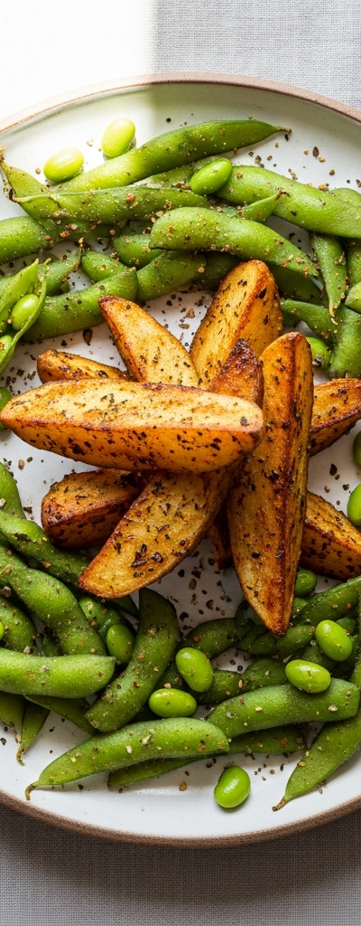 Edamame and Potato Protein Wedges