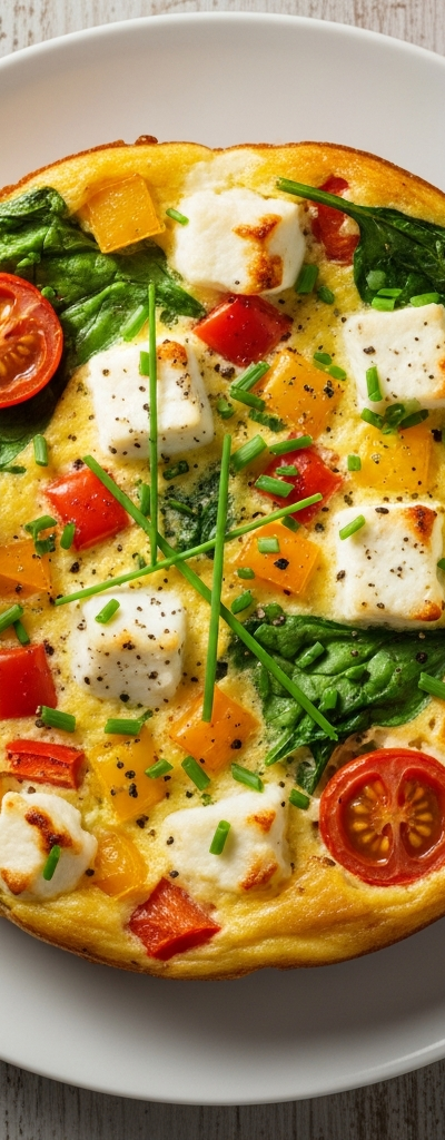 Cottage Cheese and Vegetable Frittata