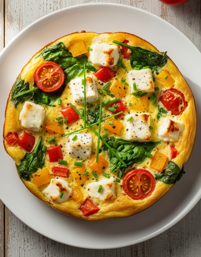 Cottage Cheese and Vegetable Frittata