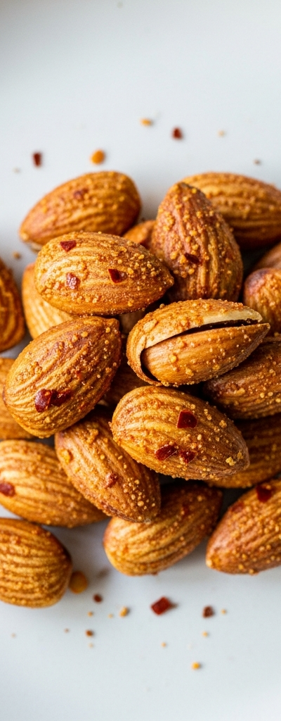 Spicy Roasted Almonds