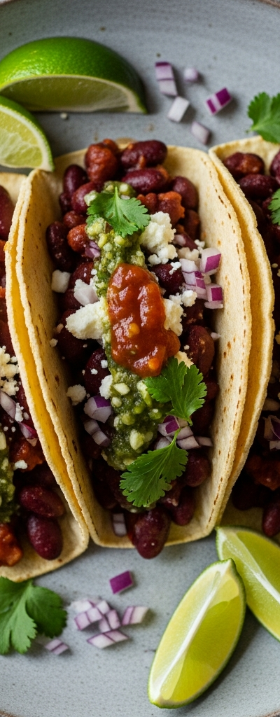 Spicy Kidney Bean Tacos