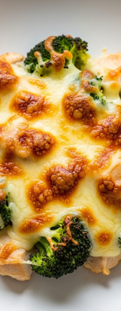 Cheesy Chicken and Broccoli Gratin