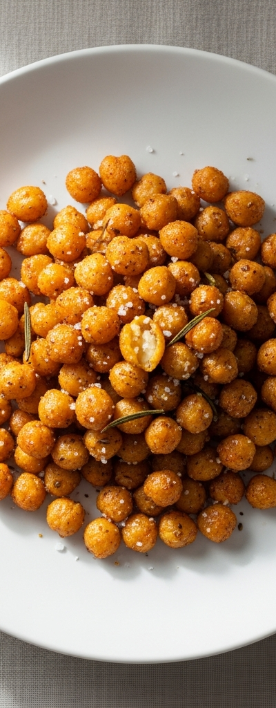 Crispy Chickpea Snacks
