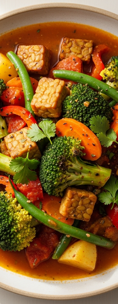 Tempeh and Vegetable Stew