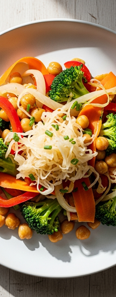 Gut-Friendly Chickpea Stir Fry