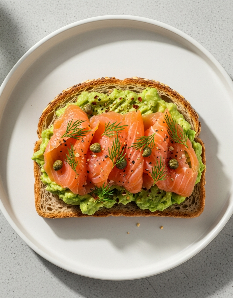 Smoked Salmon and Avocado Toast