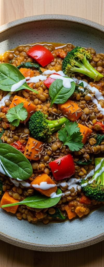 Vegan Lentil and Vegetable Curry