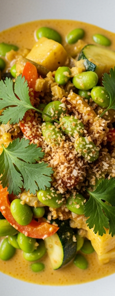 Edamame Coconut Curry