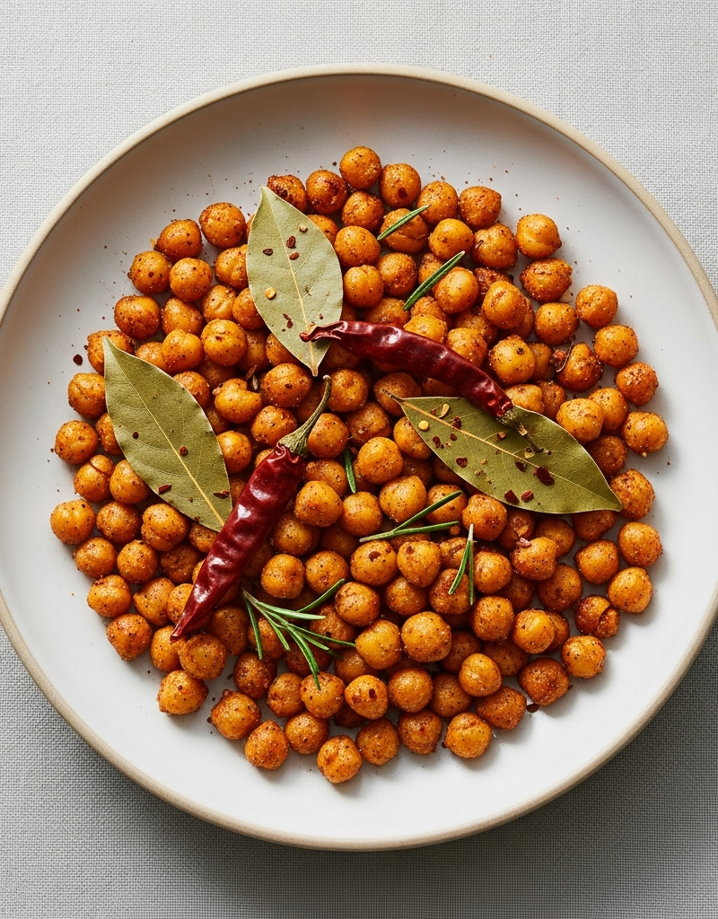 Spiced Crunchy Chickpeas
