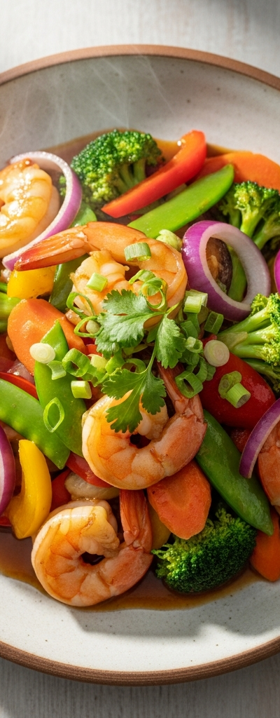 Prawn and Vegetable Stir-Fry