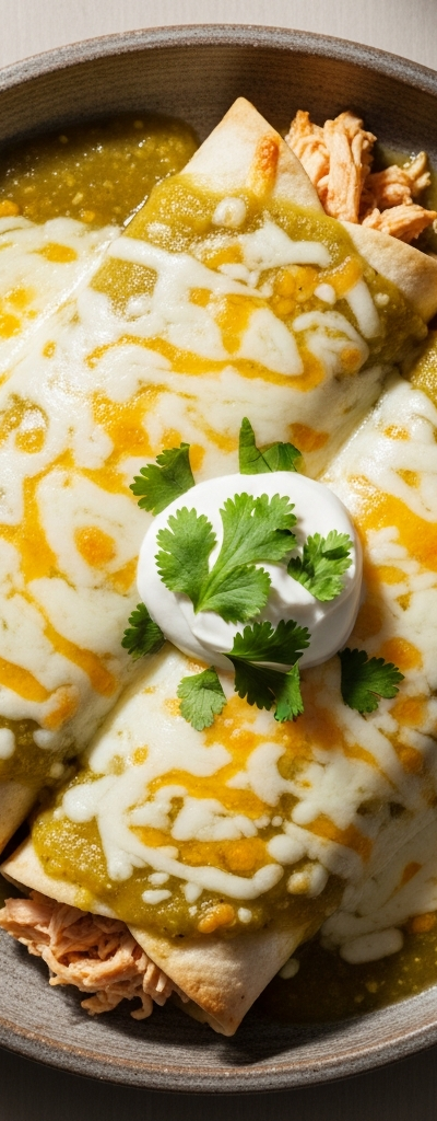 Chicken Enchiladas Verdes