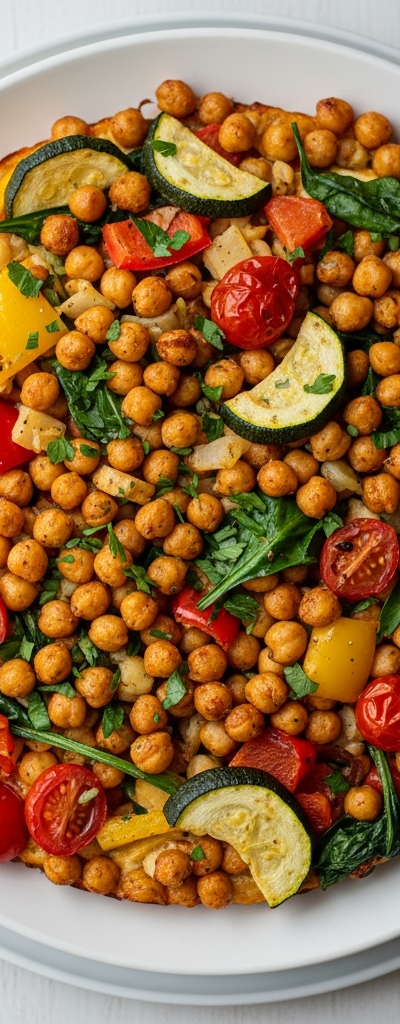 Chickpea and Vegetable Casserole