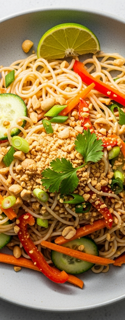 Thai Peanut Noodle Salad