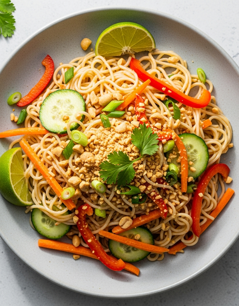 Thai Peanut Noodle Salad