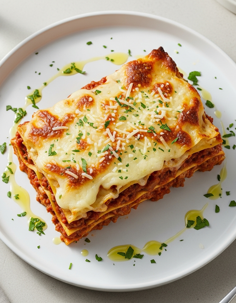 Classic Beef Lasagna