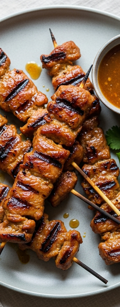Moo Ping Thai Pork Skewers