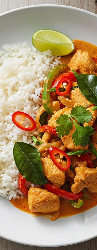 Thai Red Curry with Chicken