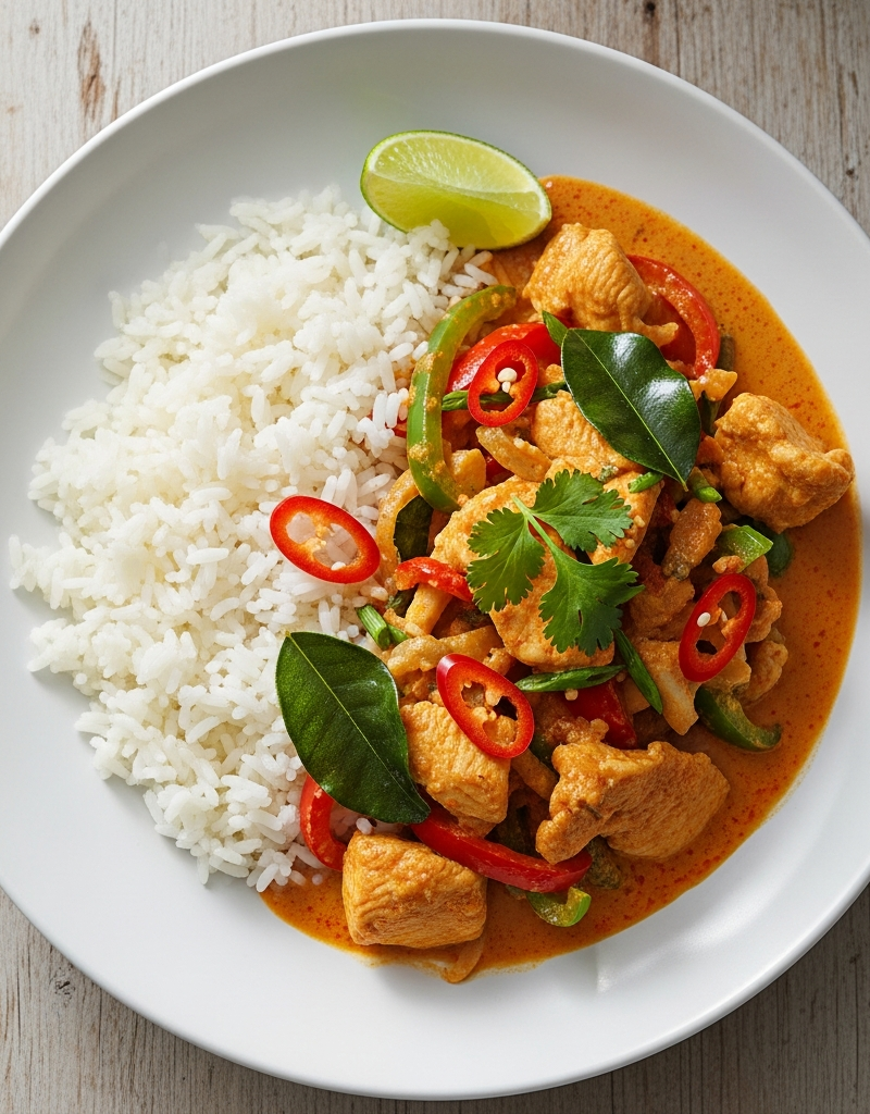Thai Red Curry with Chicken