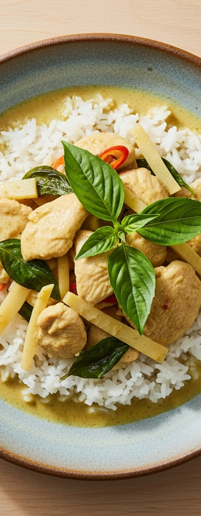 Thai Green Curry with Chicken