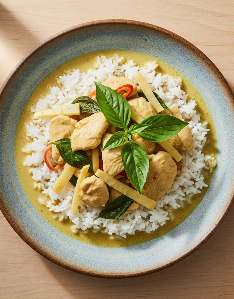 Thai Green Curry with Chicken