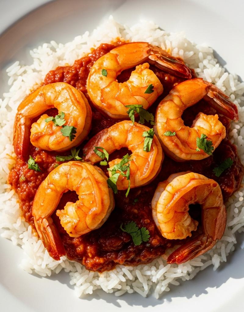 Camarones a la Diabla