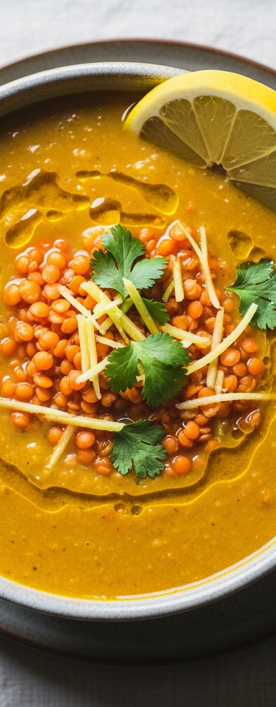 Turmeric Lentil Soup