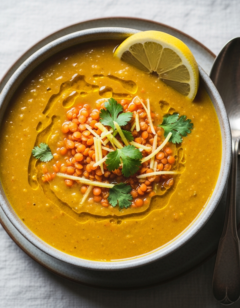 Turmeric Lentil Soup