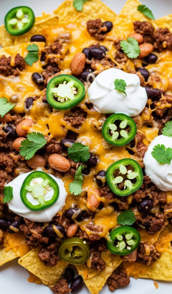 Sheet-Pan Beef Nachos