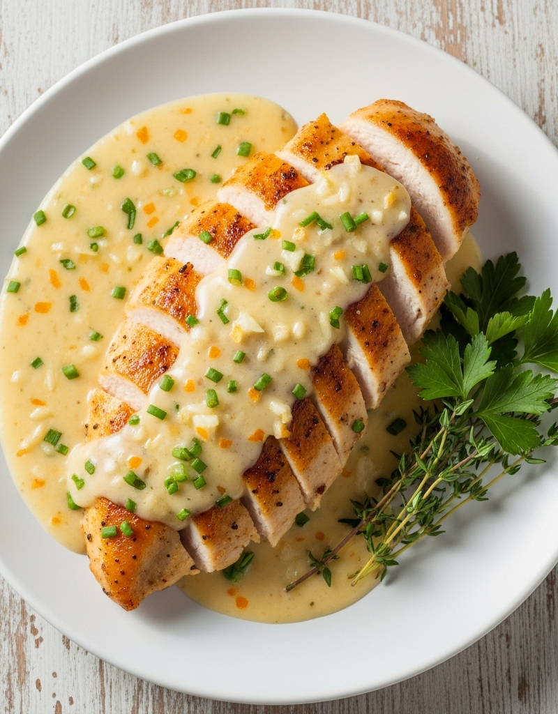 Keto Creamy Garlic Butter Chicken