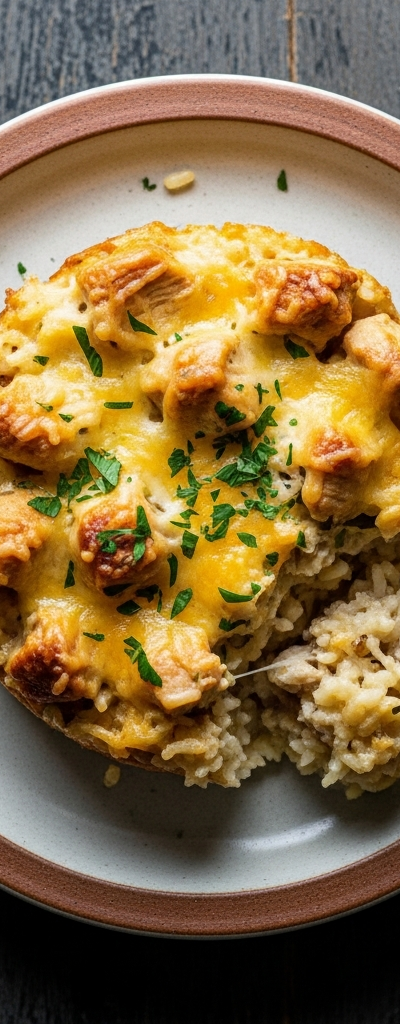 Hearty Chicken and Rice Casserole