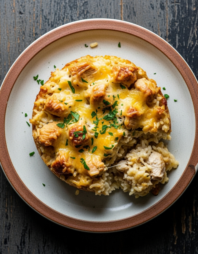 Hearty Chicken and Rice Casserole