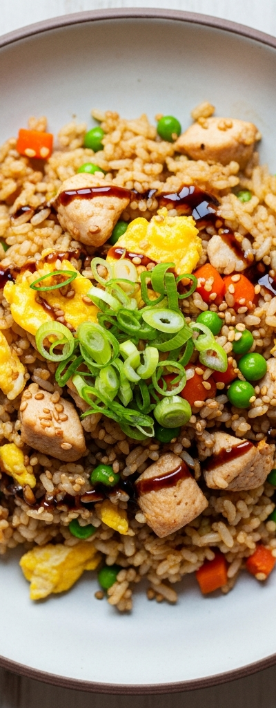 Quick and Easy Chicken Fried Rice